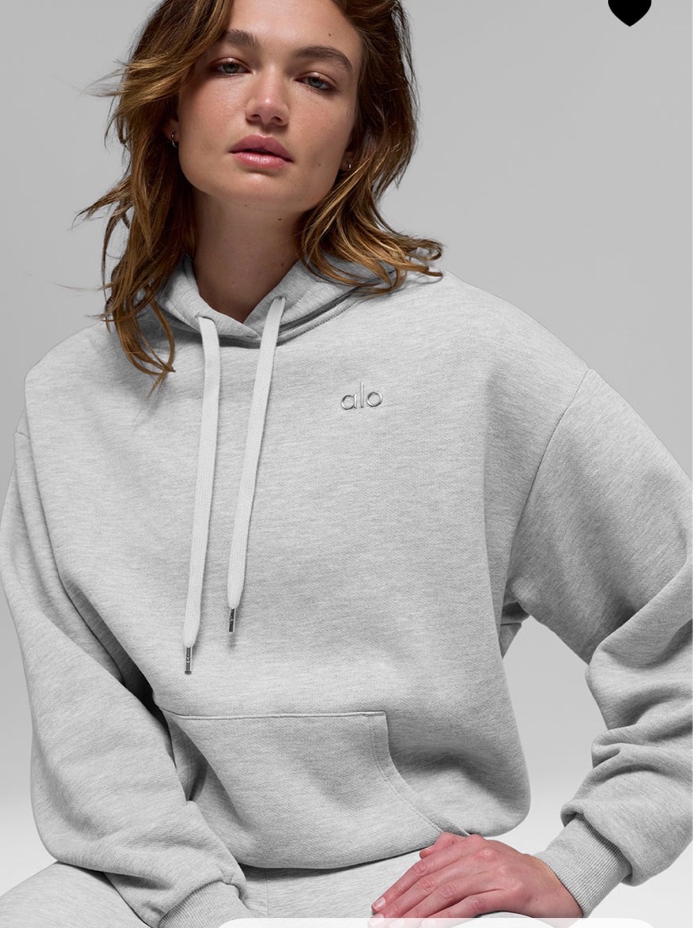 Alo Accolade Hoodie - Athletic Heather Grey